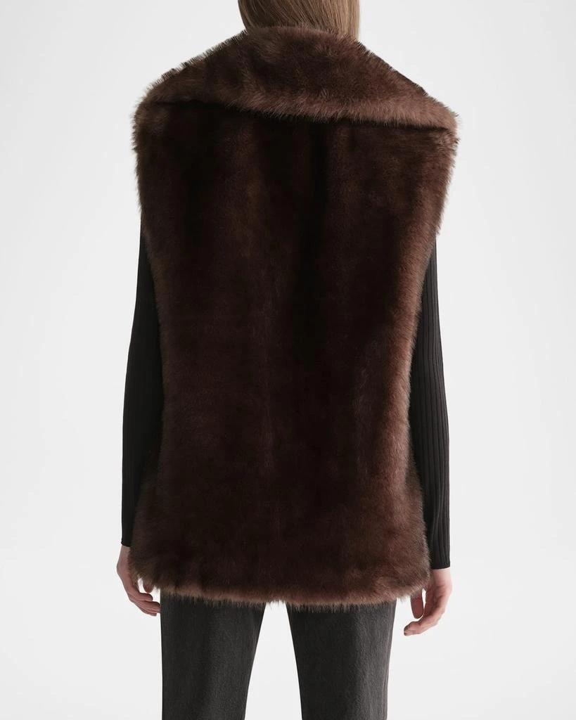 A.L.C. Devon Faux Fur Vest 3