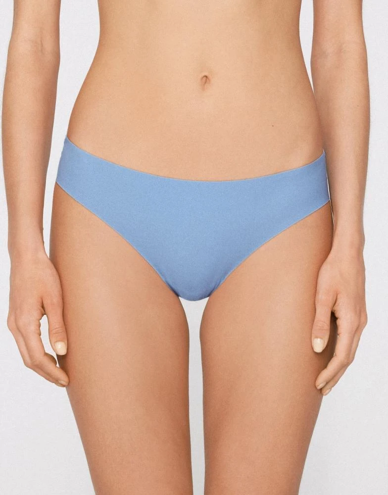 Tezenis Tezenis Laser-cut microfibre knickers in delicate blue