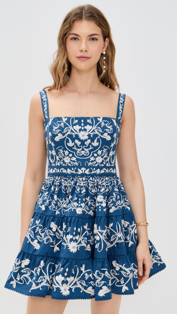 Agua by Agua Bendita Lima Mini Ribbons Dress