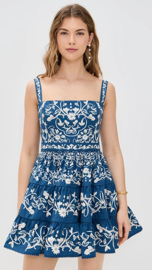 Agua by Agua Bendita Lima Mini Ribbons Dress 1
