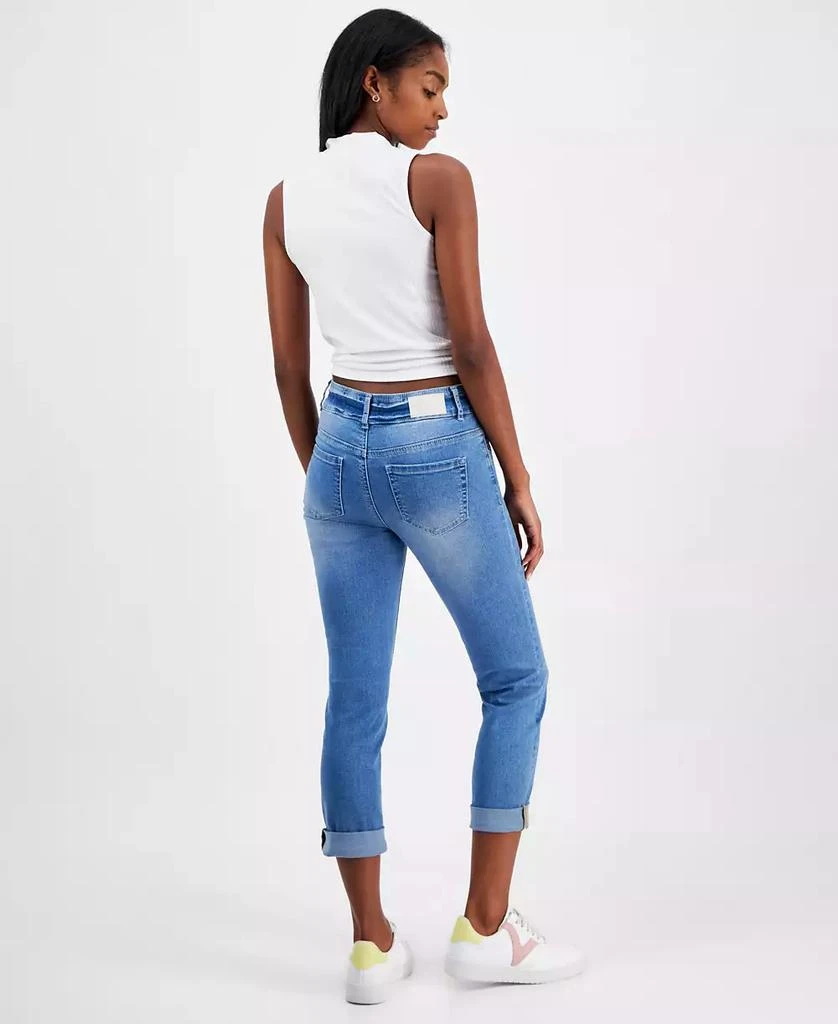 Dollhouse Juniors' Cropped Cuffed Skinny Jeans 4