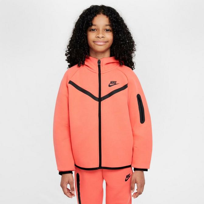 NIKE Girls' Nike Sportswear Tech Fleece Full-Zip Hoodie