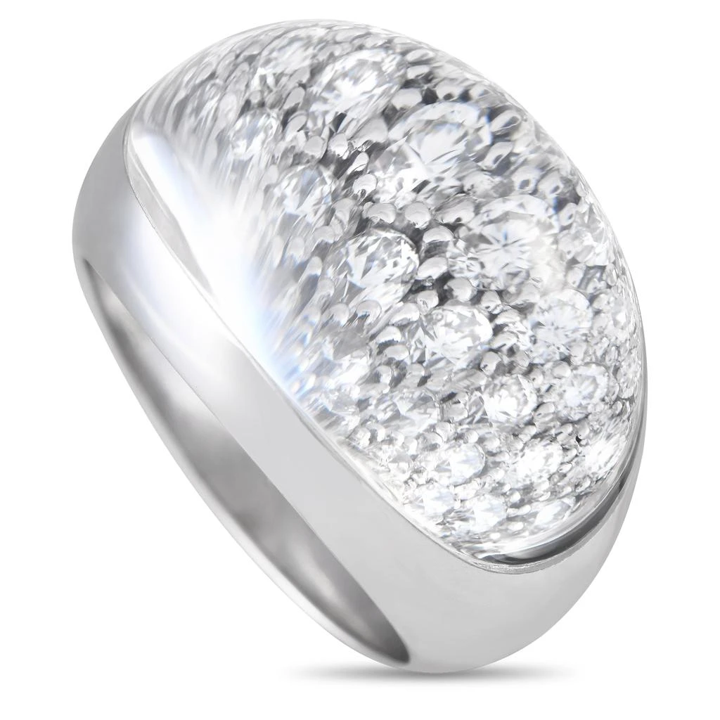Cartier Cartier Myst 18K White Gold 1.0ct Diamond and Rock Crystal Ring CA08-041924 1