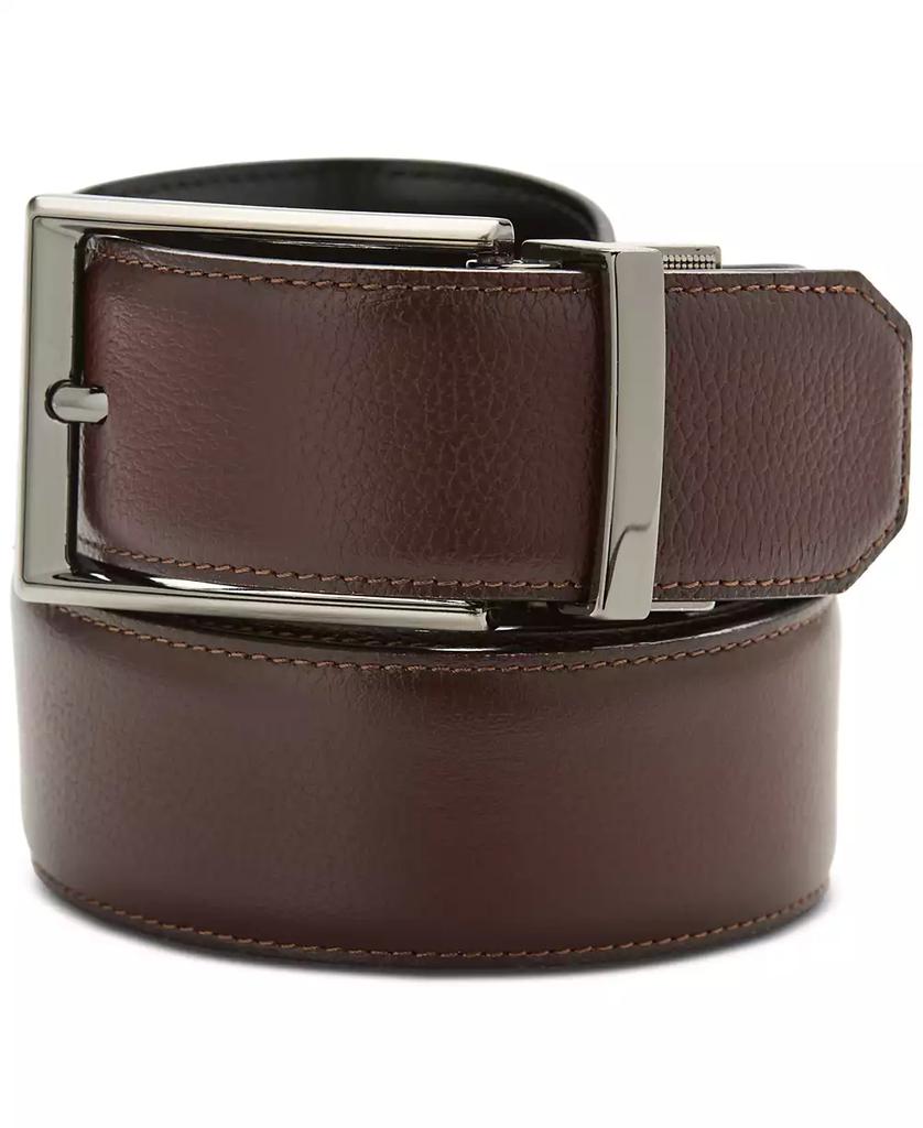 Perry Ellis Men's Double-Stitch Belt