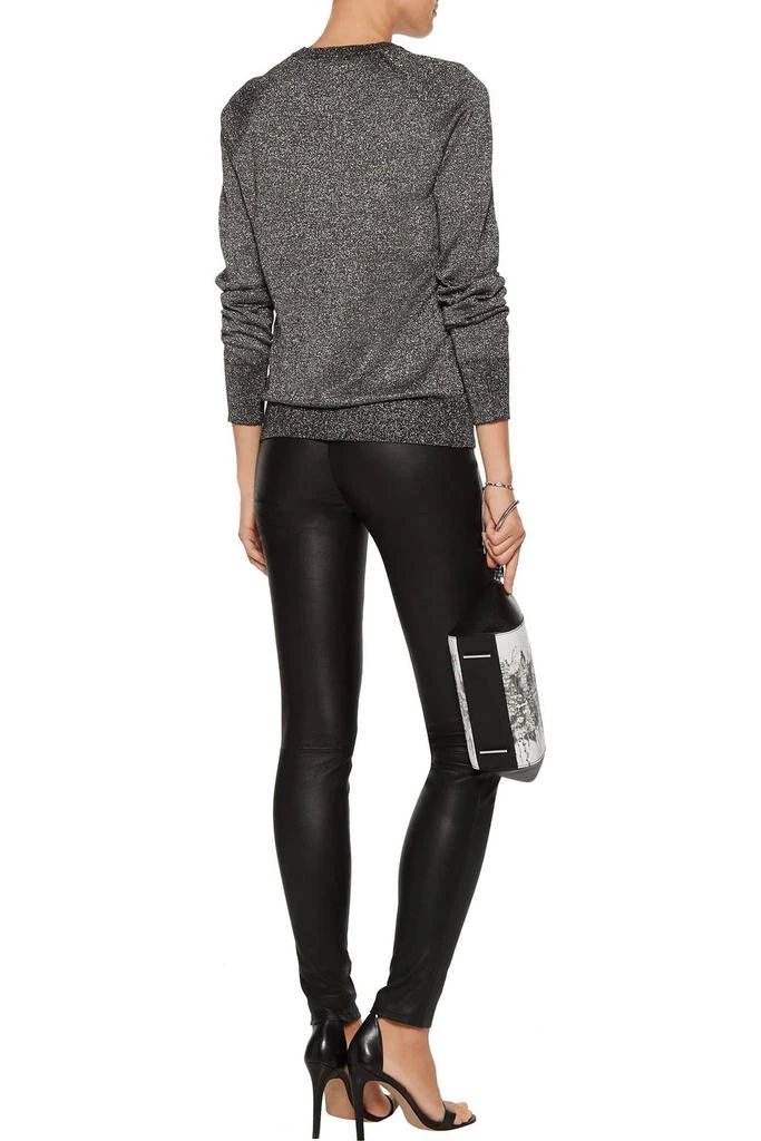 Equipment Sloane metallic wool-blend sweater 3