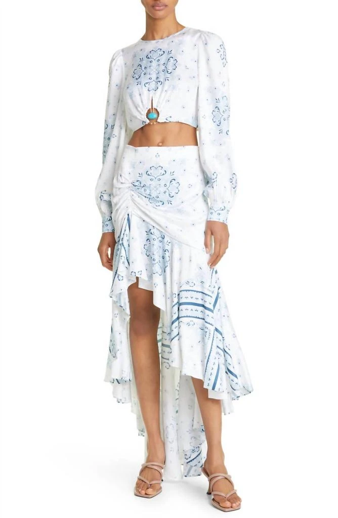 CAMI NYC Bronte Skirt In Resort Bandana 5