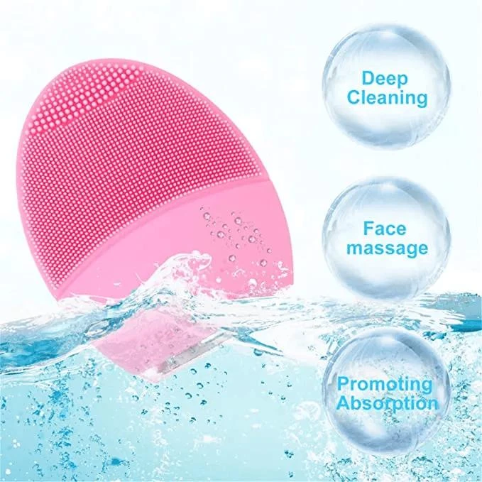 VYSN Silicone Rechargeable Facial Cleansing Brush & Massager 2