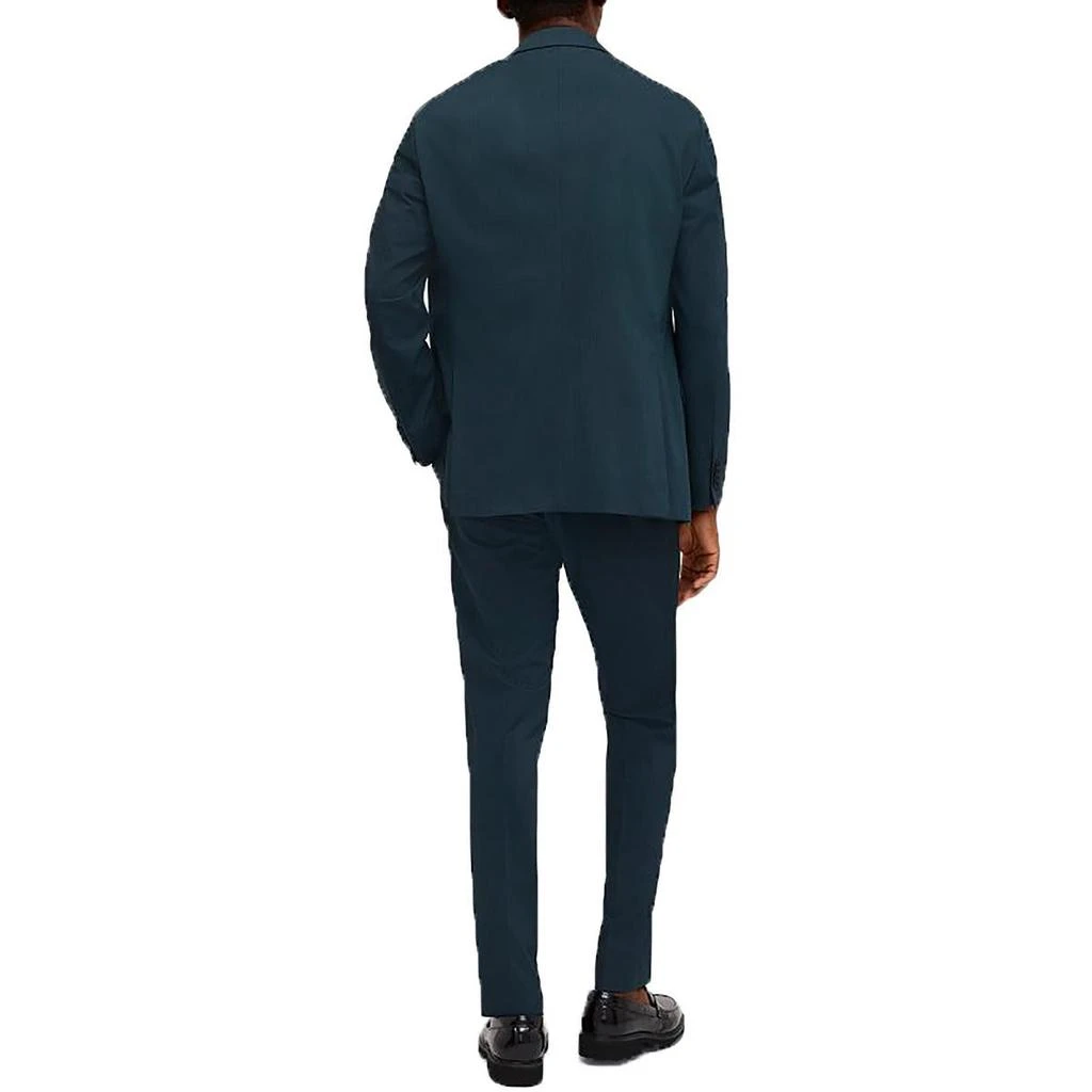 Kenneth Cole Mens Solid Polyester Two-Button Suit 2