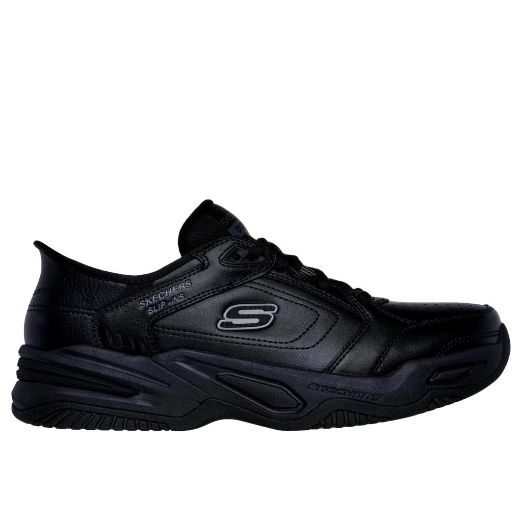 SKECHERS Durham Hands Free Slip-In Black / Black  232444-BBK Men
s