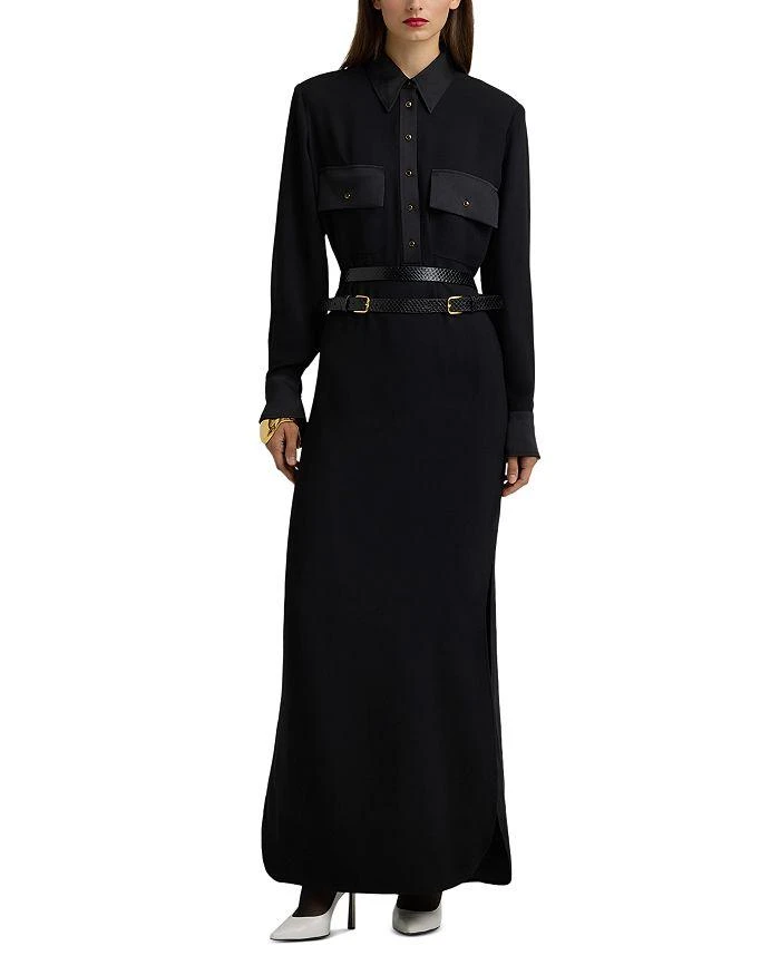 St. John Belted Shirt Dress 1