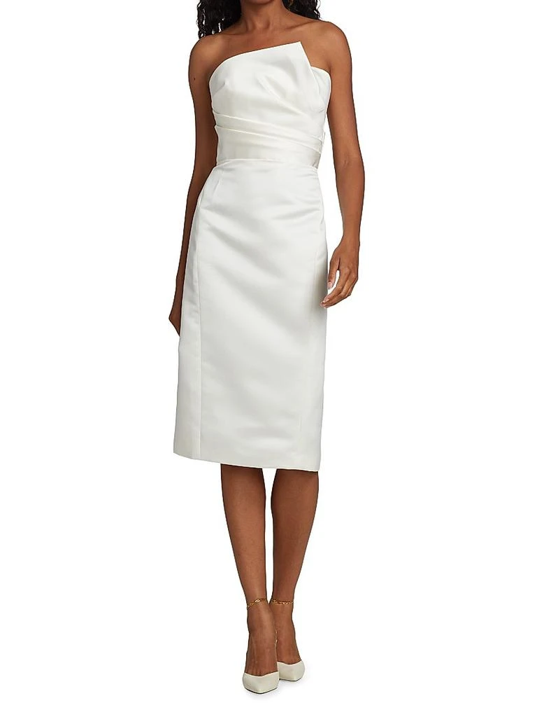 Amsale Strapless Slim Dress 3