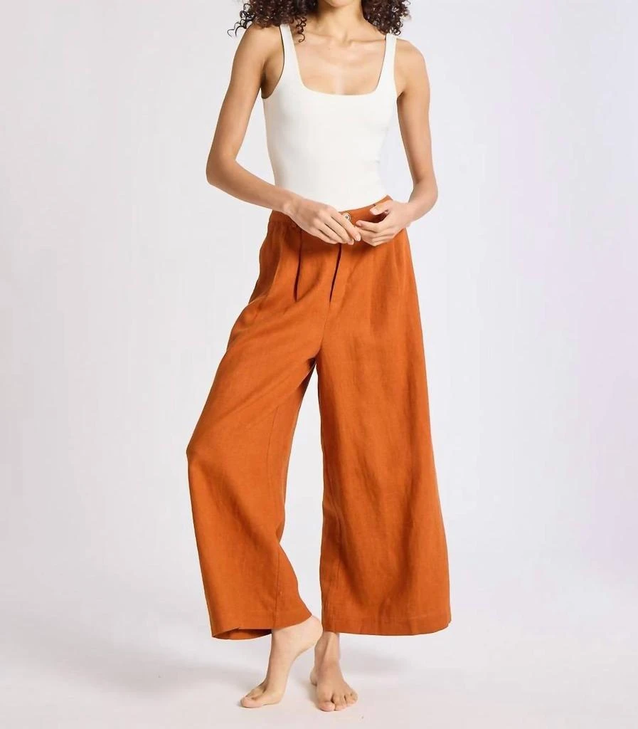 MILLE Mille - Avie Linen Wide Leg Pants 2