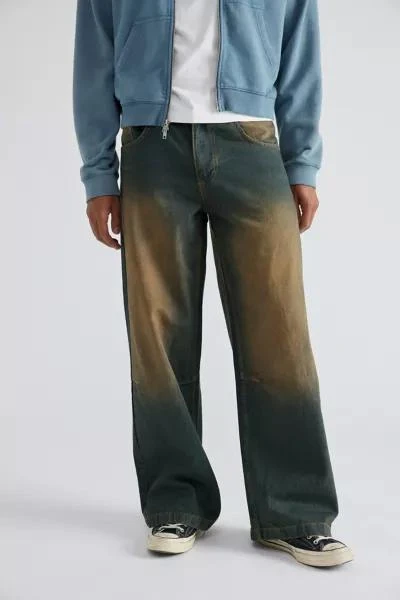 Jaded London Jaded London Colossus Mud Wash Baggy Fit Jean Vintage 