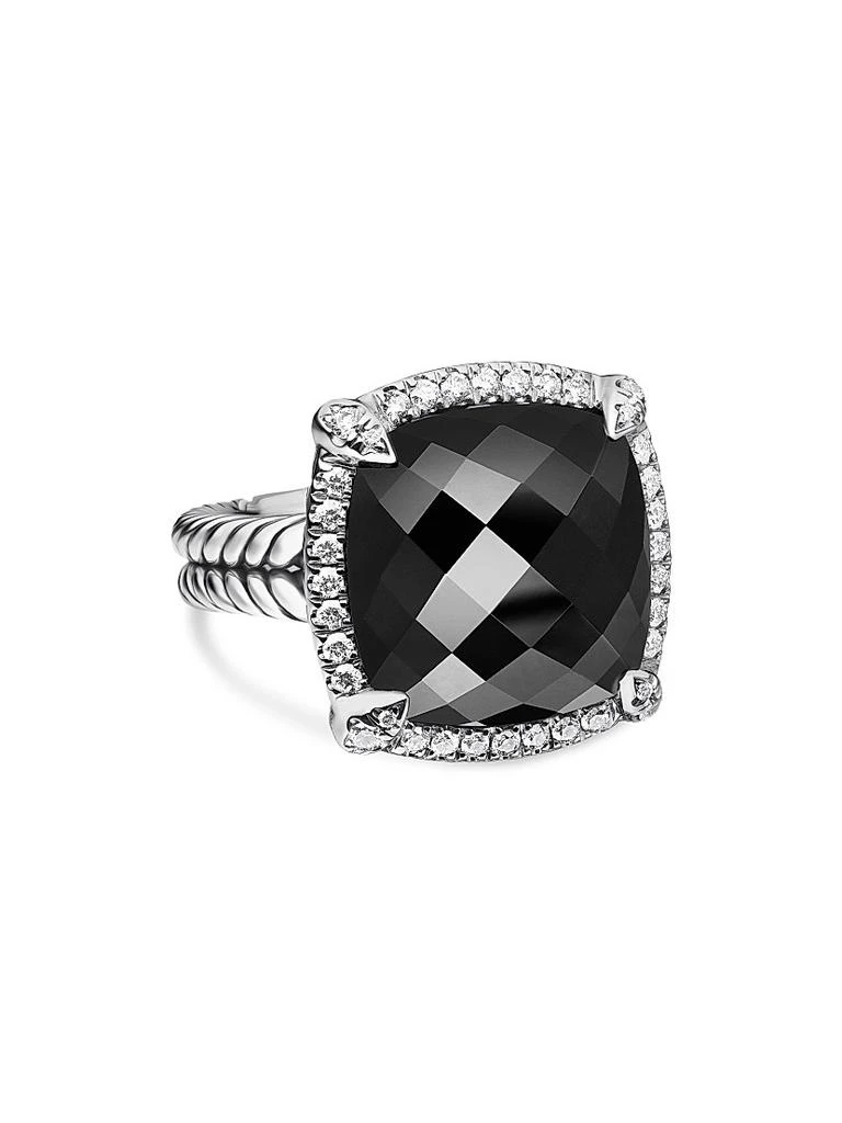 David Yurman Chatelaine® Pavé Bezel Ring With Diamonds 1