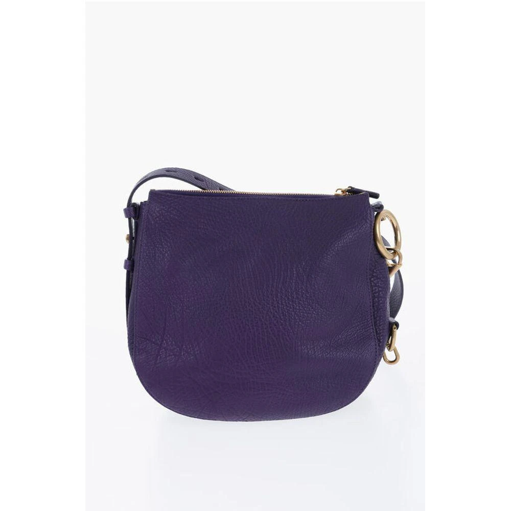 Burberry Grained Leather KNIGHT Bag with Lobster Women's Clasp 2