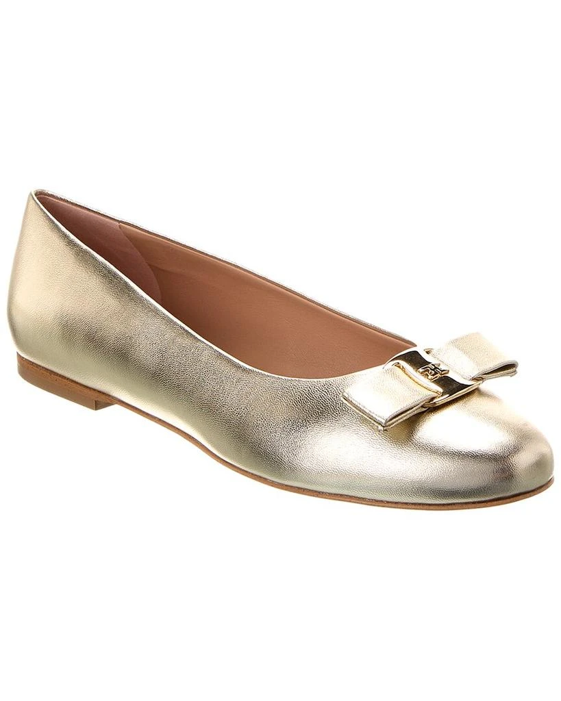 M by Bruno Magli Luce Leather Flat 1