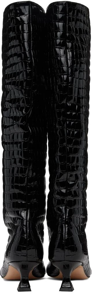 Studio Amelia Black Maverick Calf Boots 2