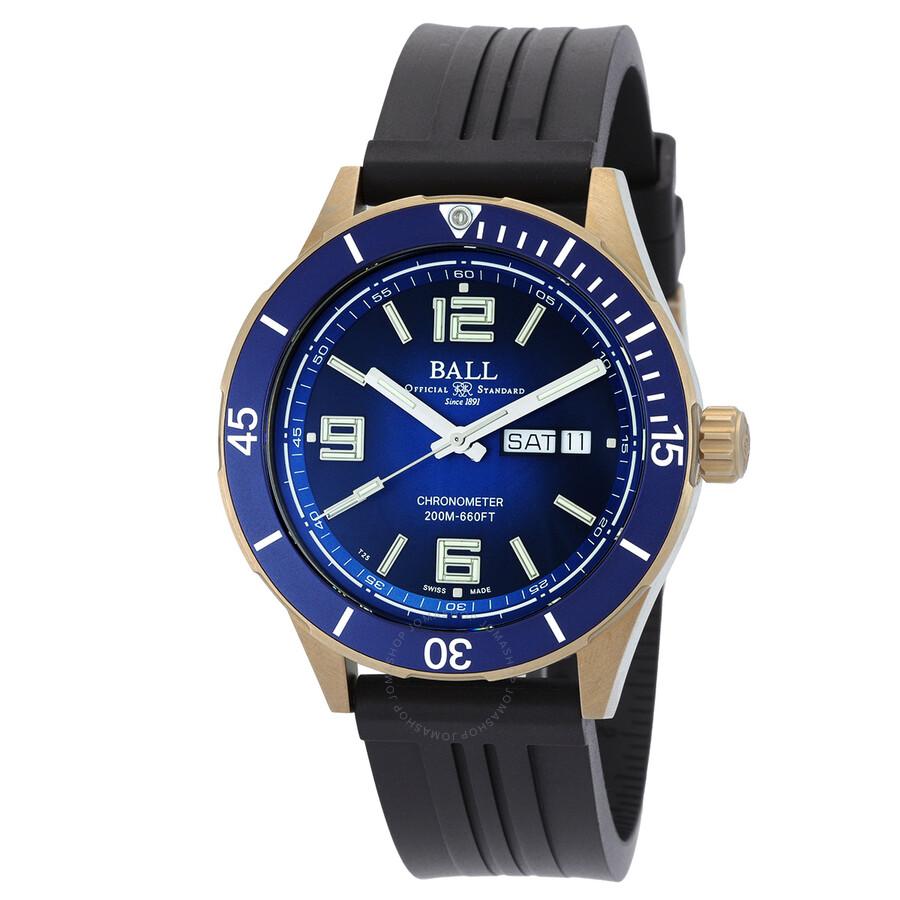 BALL Watch Roadmaster Automatic Blue Dial Ladies Watch DM3070B-P1CJ-BE