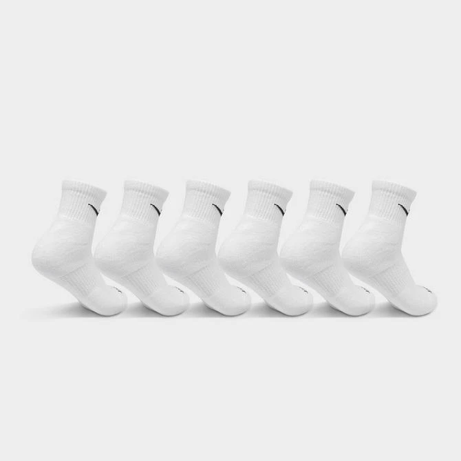 NIKE Nike Everyday Plus Cushioned 6-Pack Quarter Training Socks 2