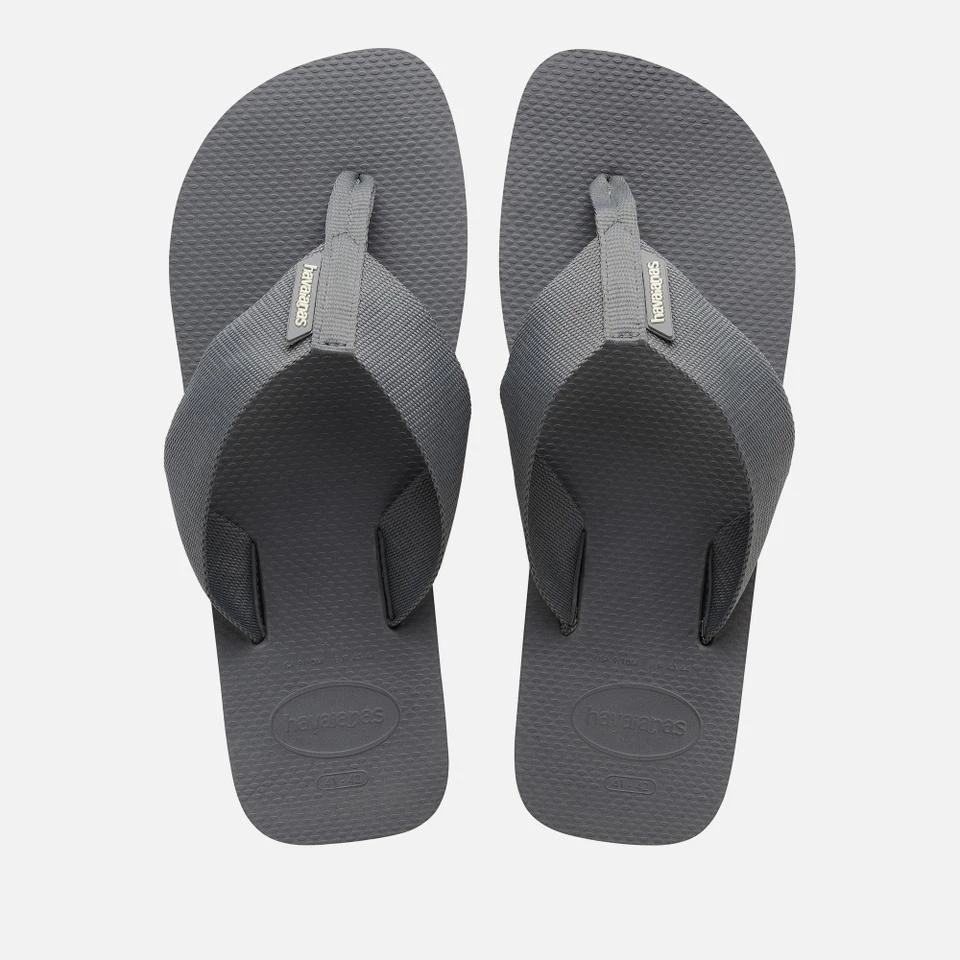 Havaianas HAVAIANAS MEN'S URBAN BASIC RUBBER CANVAS FLIP FLOPS 1