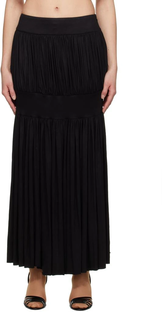 Nicklas Skovgaard Black Metha Maxi Skirt 1