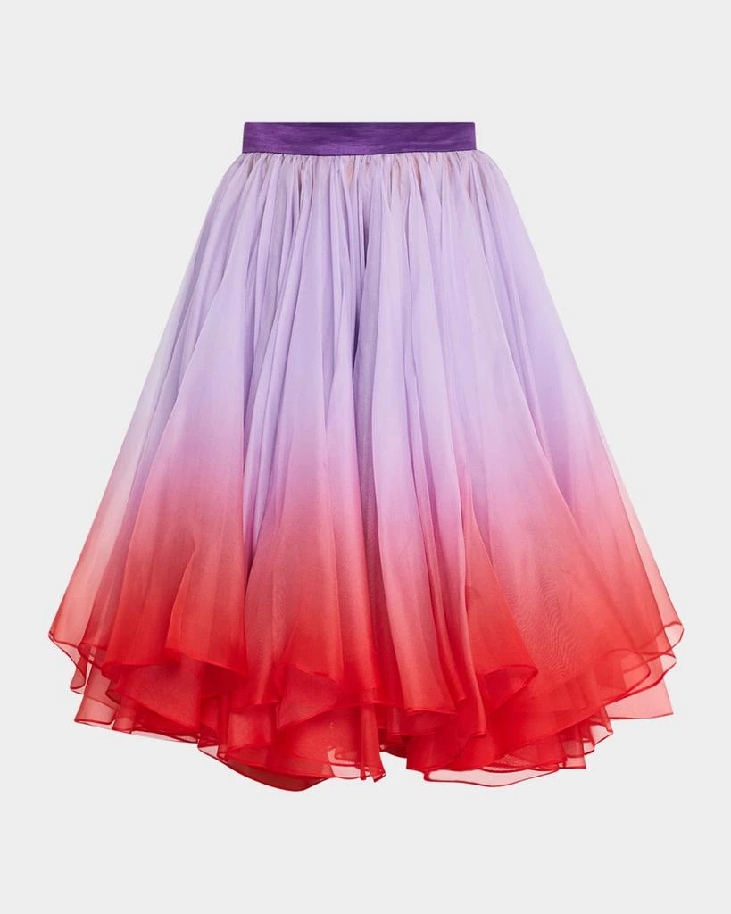 Shop Ombre Flounce Circle Skirt on Sale at BeyondStyle – Get 70