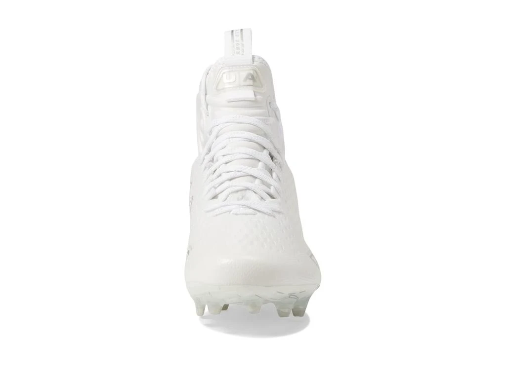 Under Armour Spotlight Lux MC 2.0 Football Cleats, White, Mens 9.5 Shop Spotlight Lux MC 2.0 Football Cleats on Sale at  main image 4