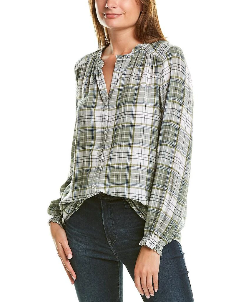 beachlunchlounge BEACHLUNCHLOUNGE ELLY PLAID SHIRT 1