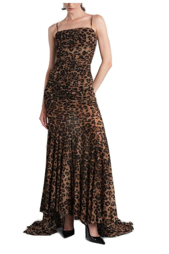brown mini dress halter Chocolate Satin Halter Neck Waist Tie Mini Dress main image 0