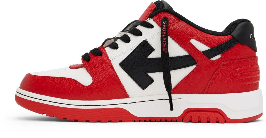 Off-White Red & Black Out Of Office Sneakers 3