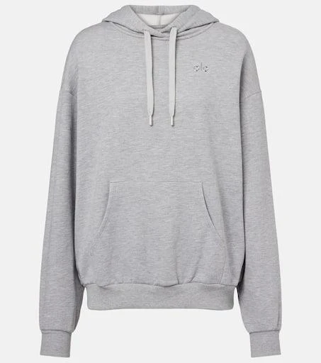 Alo Accolade cotton-blend French Terry hoodie 1