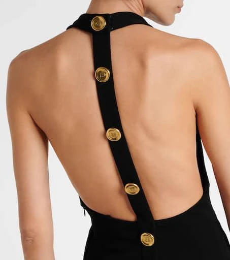 Givenchy Halterneck crêpe jersey gown 5