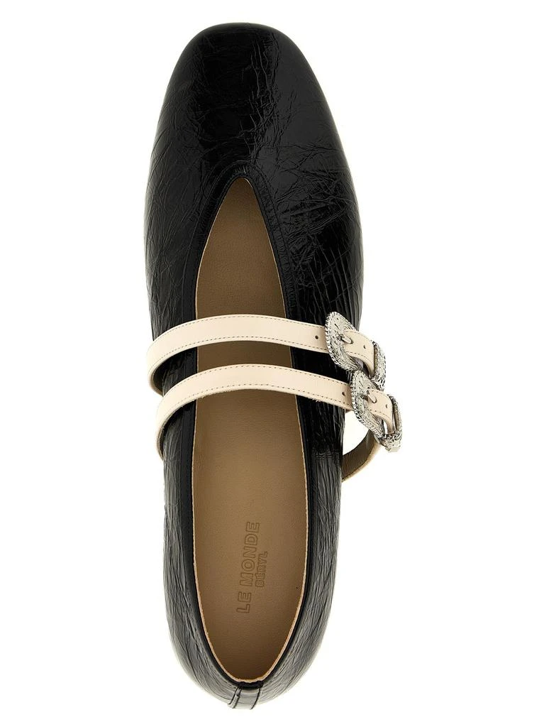 Le Monde beryl Le Monde Beryl Claudia Buckle Ballet Flats 4