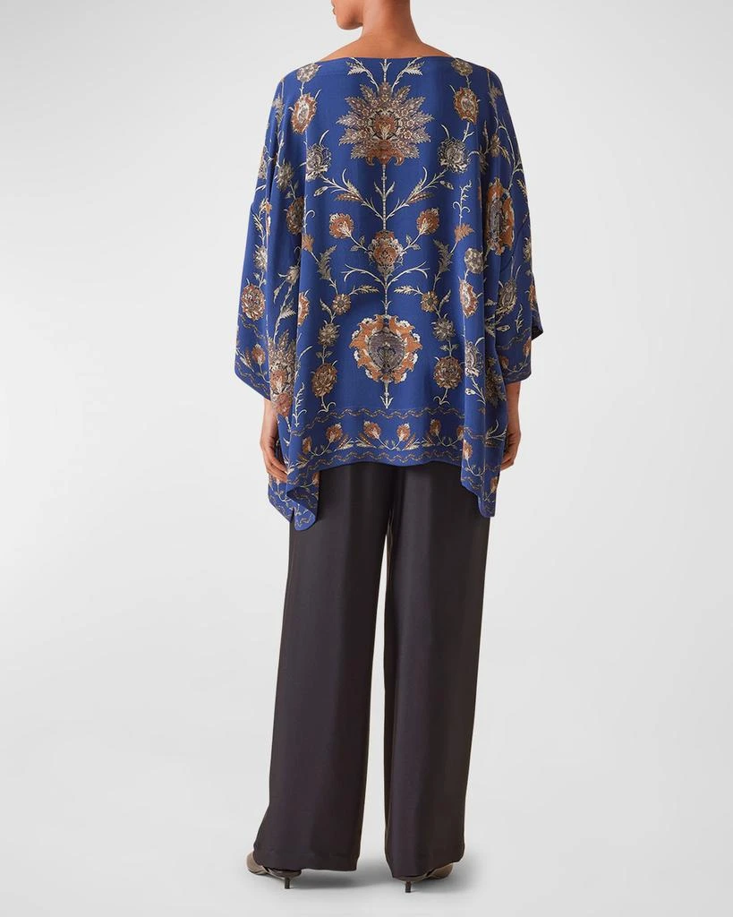 Eskandar Printed Tunic (Long Length) 4