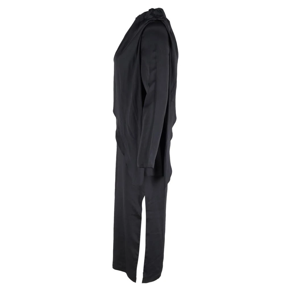 DODO BAR OR Midi Dress in Black Silk 2
