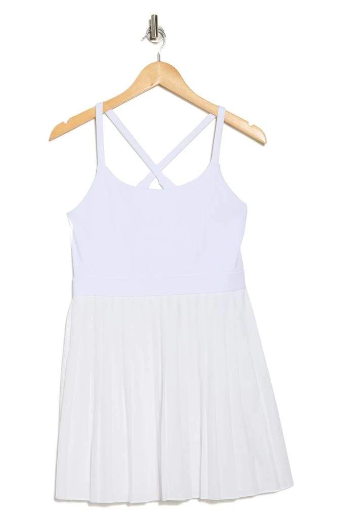 Zella Tiebreak Crossback Pleated Active Dress 3