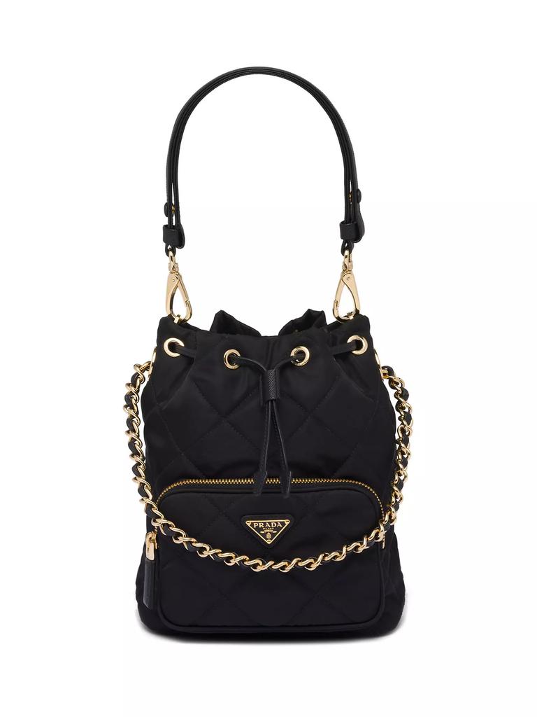 Prada Re-Nylon Bucket Bag - Shoulder Bags - Free Shipping