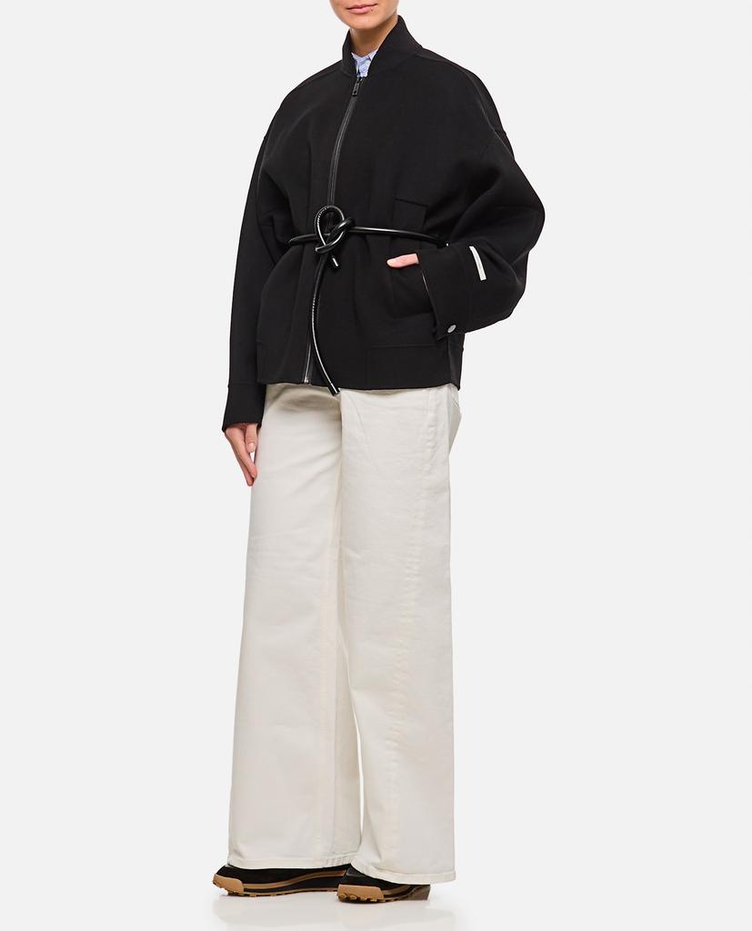 VIPSALE【MAX MARA SPORTMAX】 Vitalba ウール ジャケット Oversized wool bomber jacket, black | 
