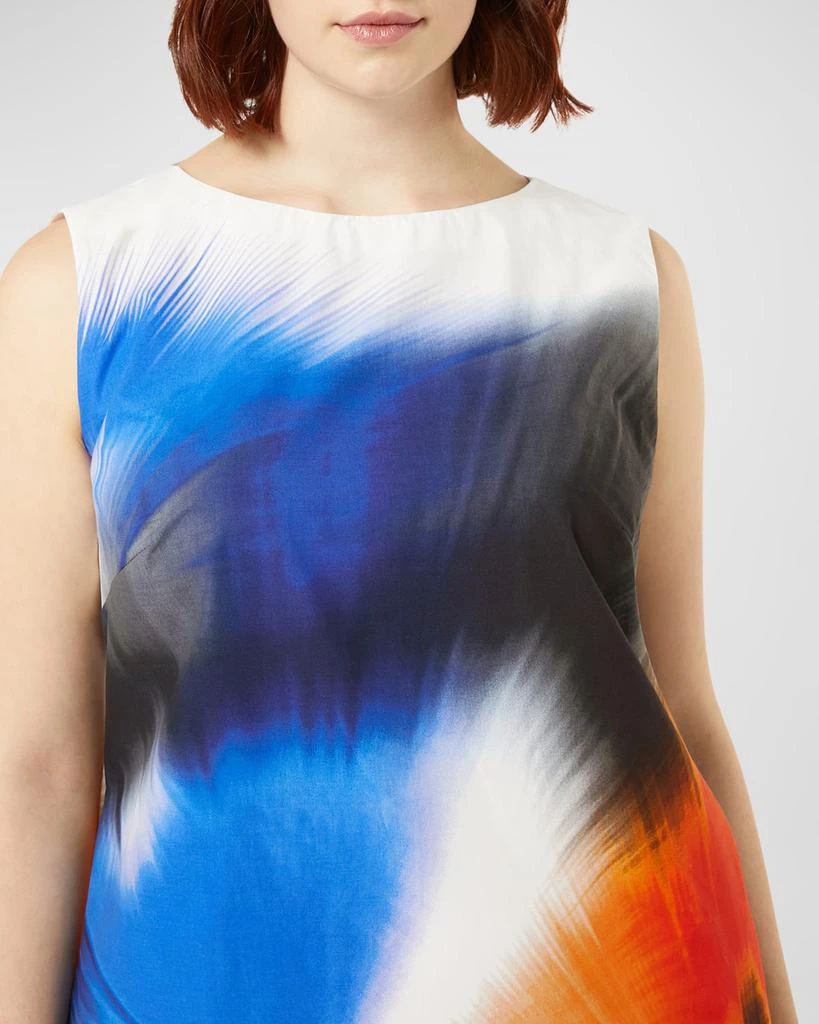 Marina Rinaldi Plus Size Angola Abstract-Print Midi Dress 4