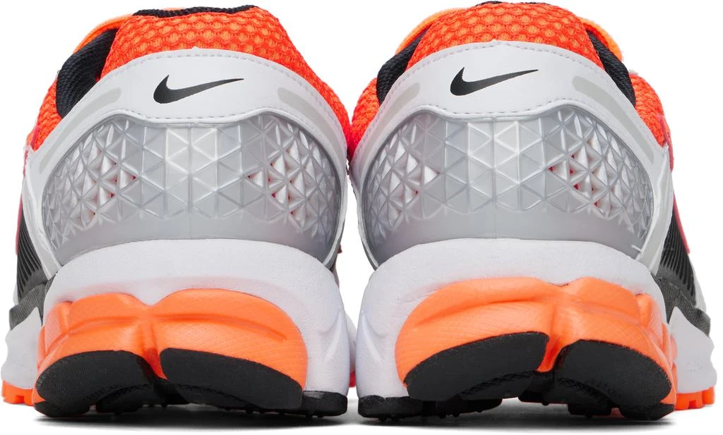 NIKE Orange & White Zoom Vomero 5 Sneakers 2