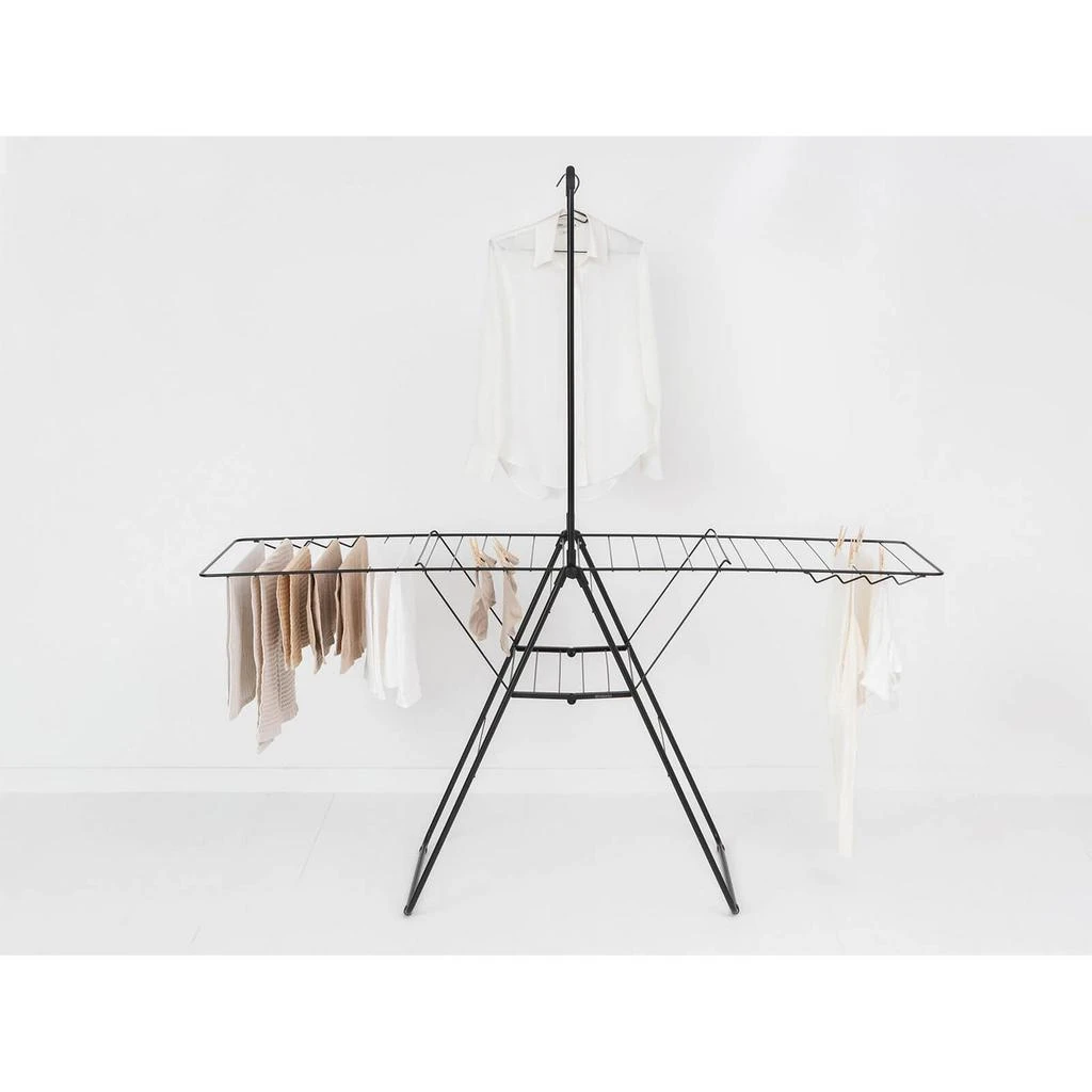 Brabantia Brabantia HangOn Drying Rack - 25m + Rod - Matt Black 11
