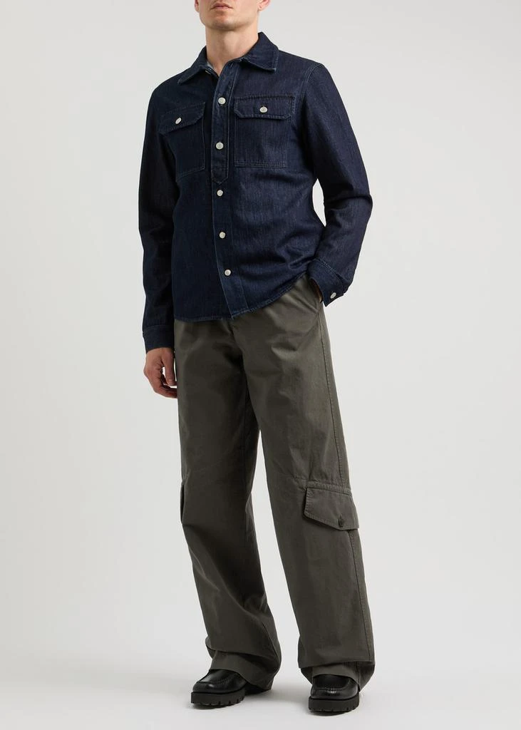 Dries Van Noten Paxford cotton cargo trousers 4