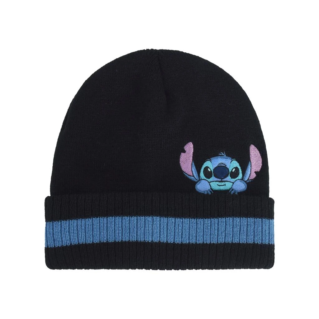 Concept One DISNEY LILO & STITCH PEEKING STRIPED BEANIE 1