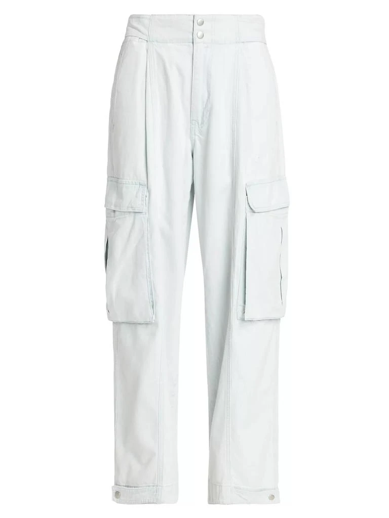 FRAME Cotton Wide-Leg Cargo Pants 1