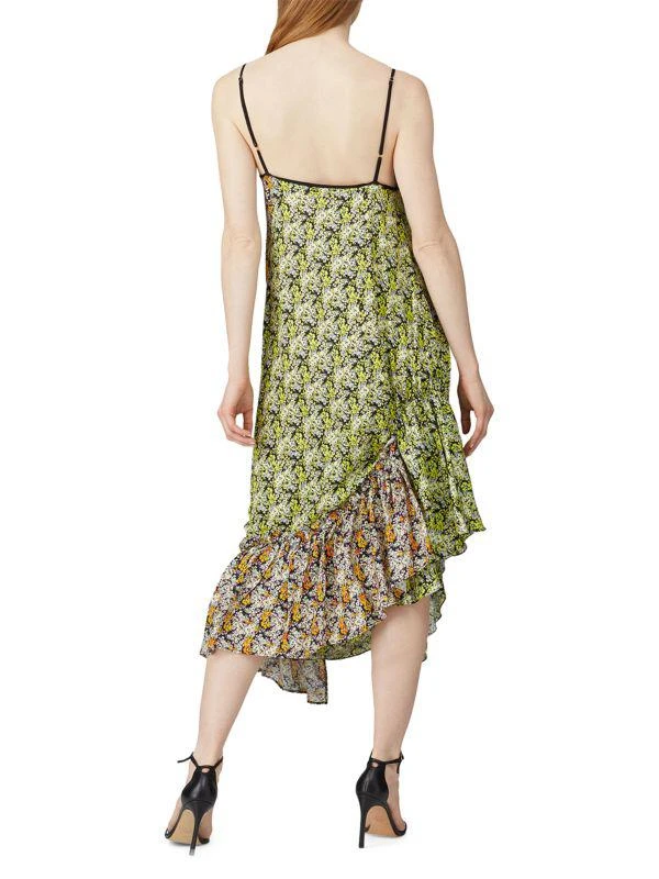 Brøgger Joyce Floral Asymmetric Midi Slip Dress 2