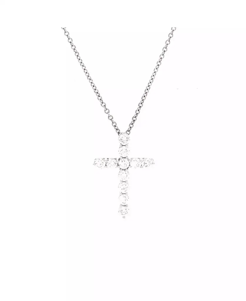 Pre-Owned Tiffany & Co Cross Pendant Necklace