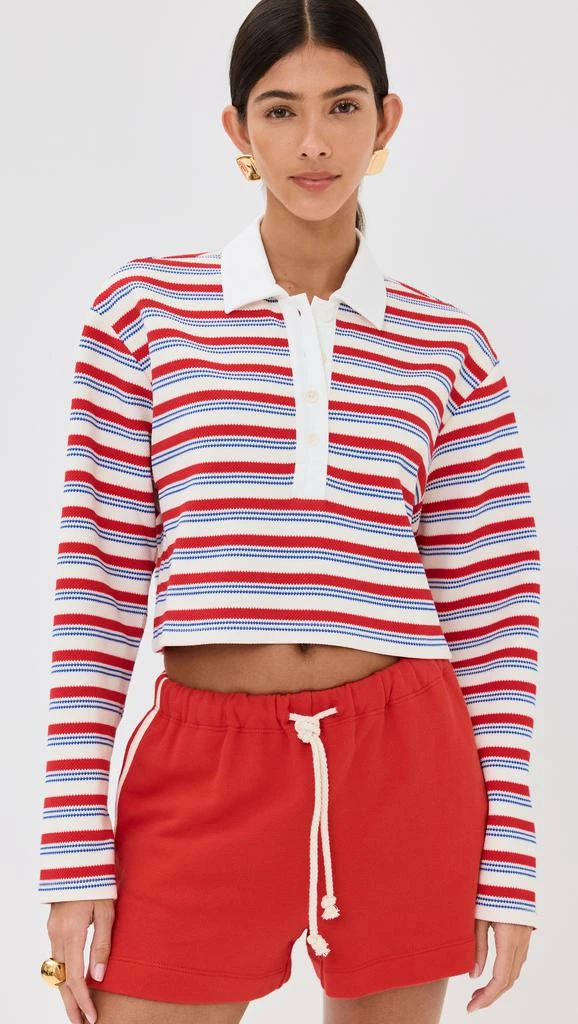Reformation Anna Rugby Shirt 1