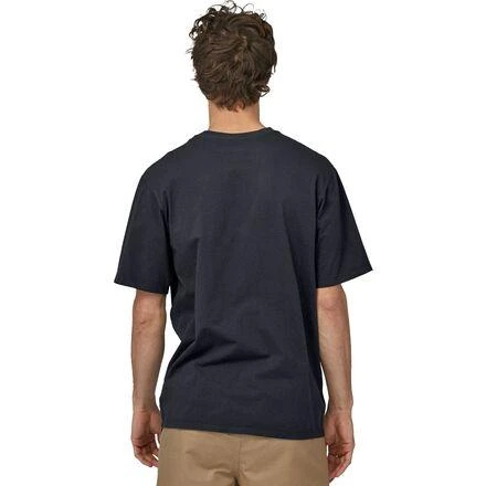 Patagonia Line Logo Ridge Stripe Organic Pocket T-Shirt - Men's 2