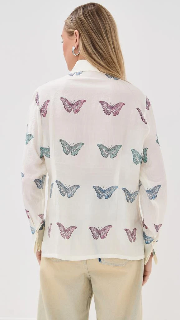 Alix of Bohemia Dana Butterfly Garden Shirt 2