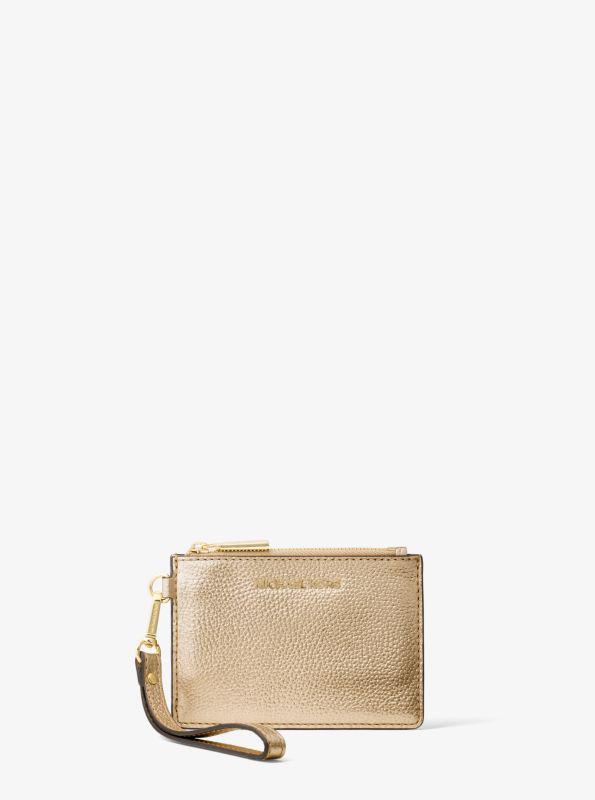 michael_kors Metallic Leather Coin Purse